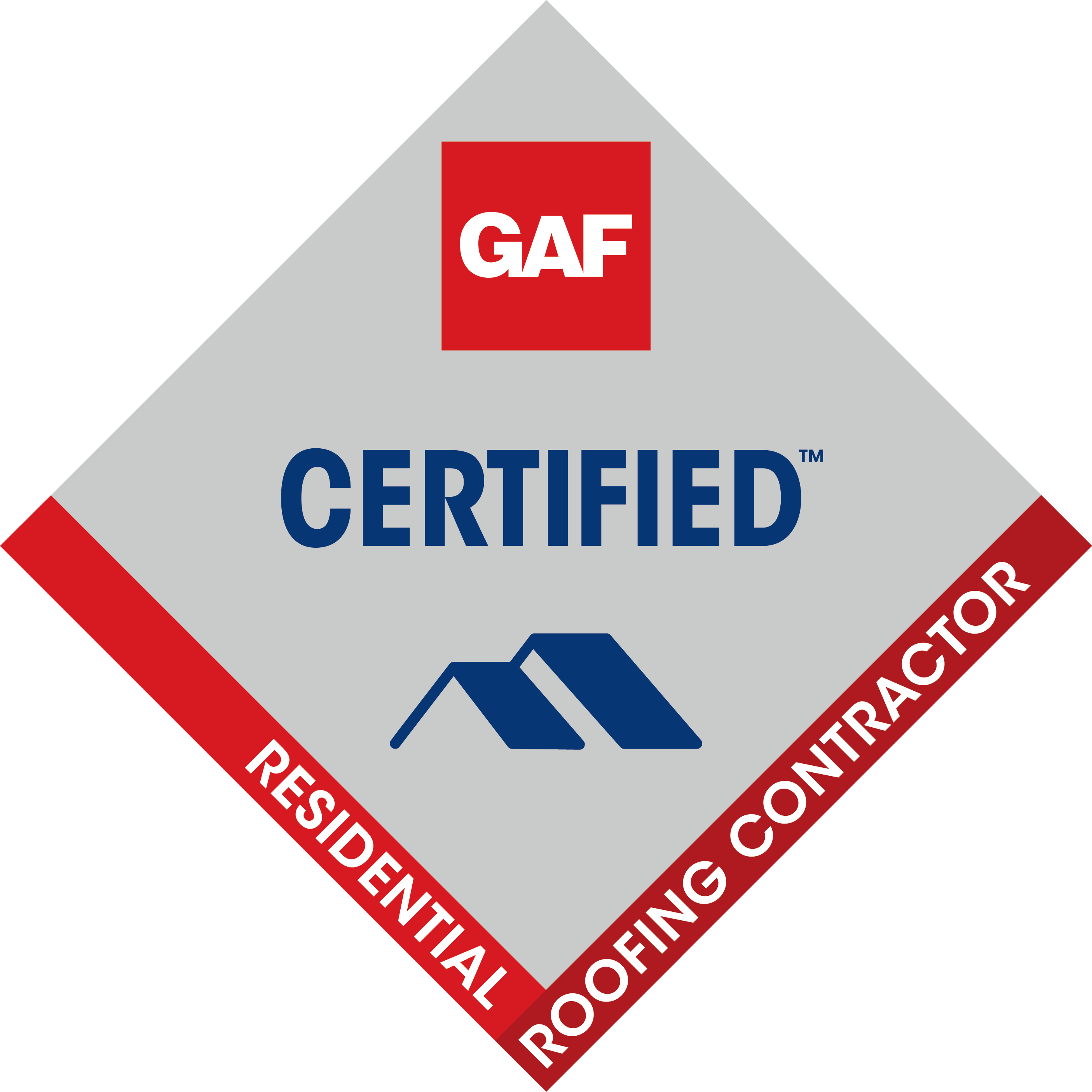 GAF Certified Residential Roofing Contractor